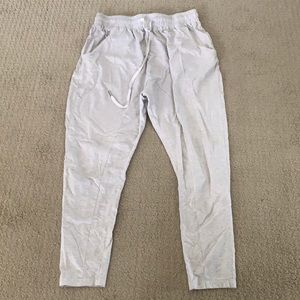 Sarah’s Day white fox joggers